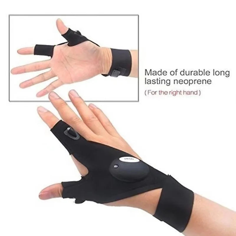 Finger Flashlight Gloves